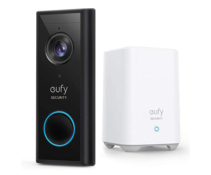 Videofon Eufy DOORBELL SET Wideodomofon 2K z bazą HomeBase 2